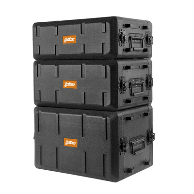 Случай шкафа стандарта PE мелкий влияния PA DJ Amp глубины 3U 19&quot; 260mm