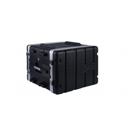 Прочный ABS 8U защелки извива случая 4X полета случая шкафа 19 дюймов/PA Dj сверхмощные