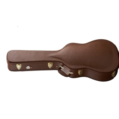 Браун Plywooden 38&quot; подкладка плюша шеи случая 13cm шкафа гитары толстая